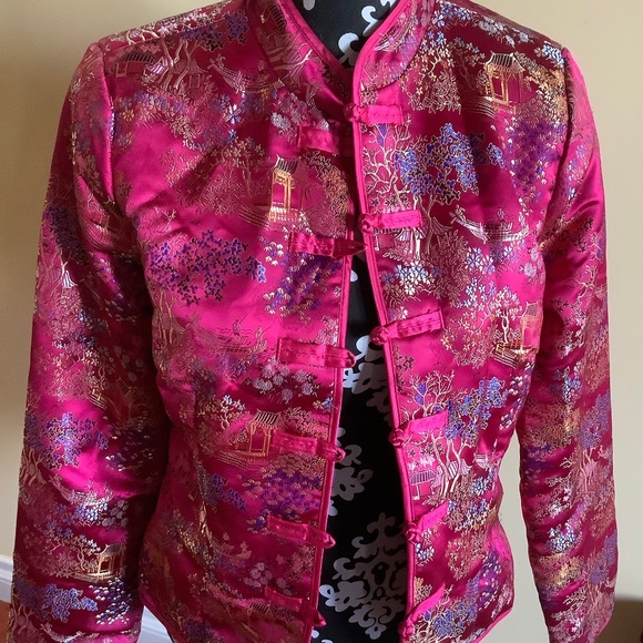 Mandarin style jacket - Picture 1 of 3